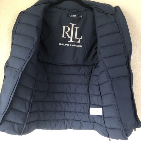 349 RALPH LAUREN RL | NWOT $200 Women’s Black Quilted Puffer Jacket (Size S) - Picture 7 of 16